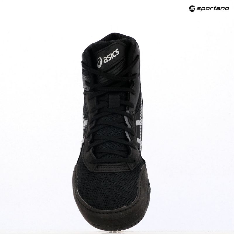 ASICS Matcontrol 3 черна/чисто сребърна борцова обувка 15