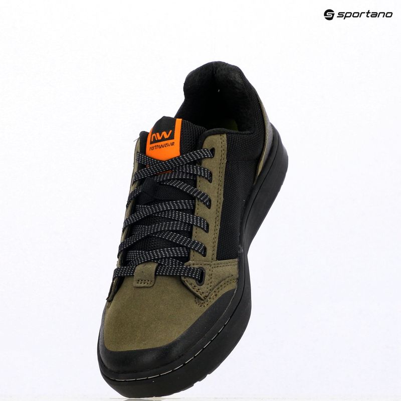 Мъжки обувки за колоездене на платформа Northwave Tribe 2 forest green 9