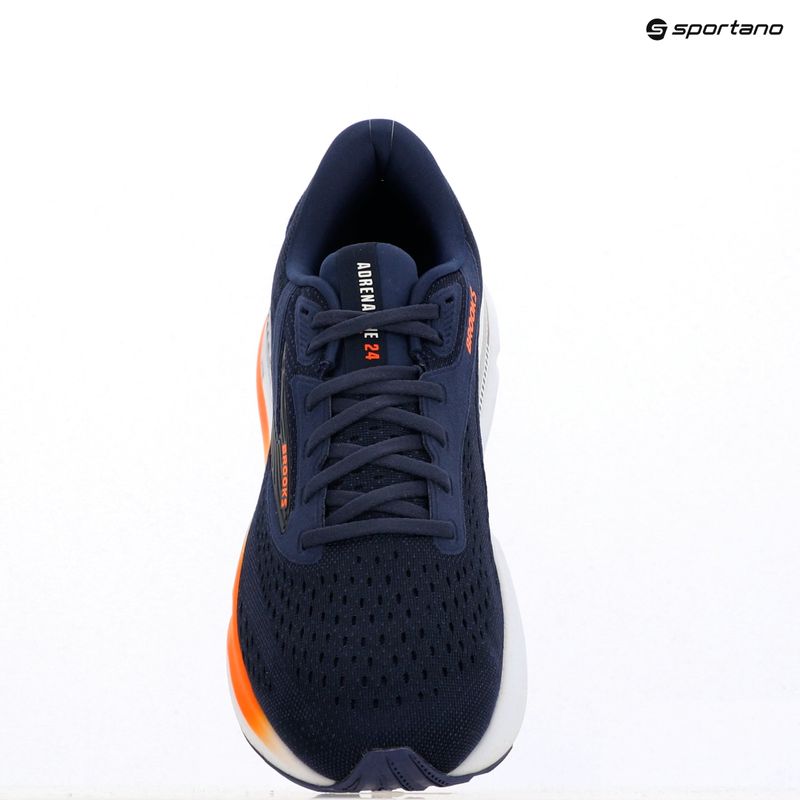 Brooks Adrenaline GTS 24 мъжки обувки за бягане peacoat/orange /white 16