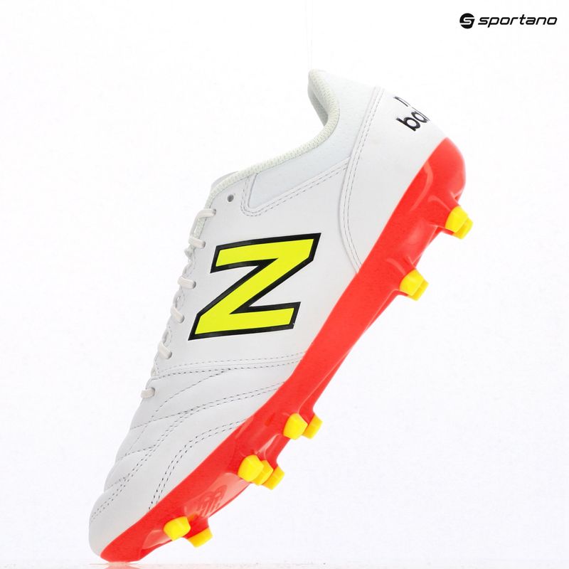 New Balance 442's Team V2 FG мъжки футболни обувки бели 12