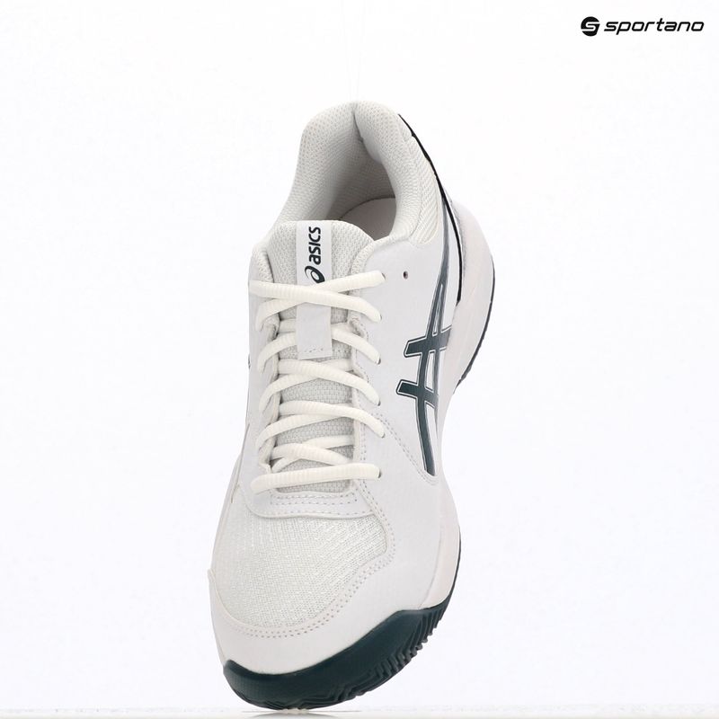 ASICS мъжки обувки за тенис Gel-Dedicate 8 Clay white/saxon green 15