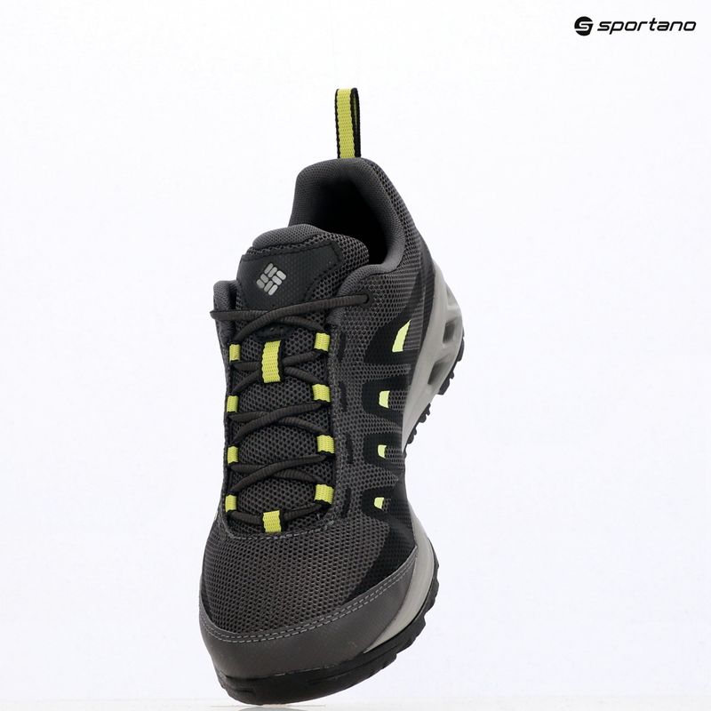 Мъжки туристически обувки Columbia Vapor Vent dark grey/napa green 10
