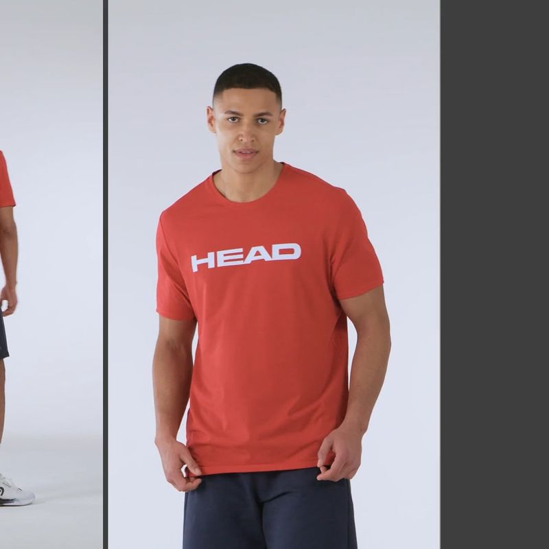Мъжка тениска за тенис HEAD Club Original red 4