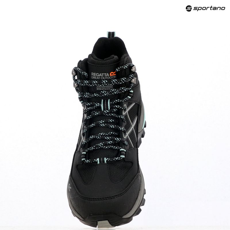 Дамски ботуши за трекинг REGATTA Samaris III black/beached aqua 18