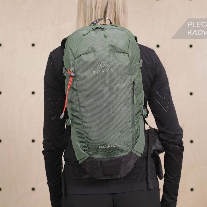 KADVA Escapada туристическа раница 20 л зелена 23