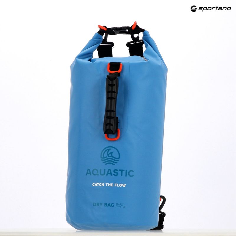 Суха чанта AQUASTIC 20 л синя 13