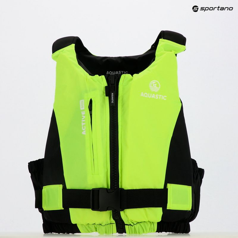 AQUASTIC Active 50N жълта предпазна жилетка 13