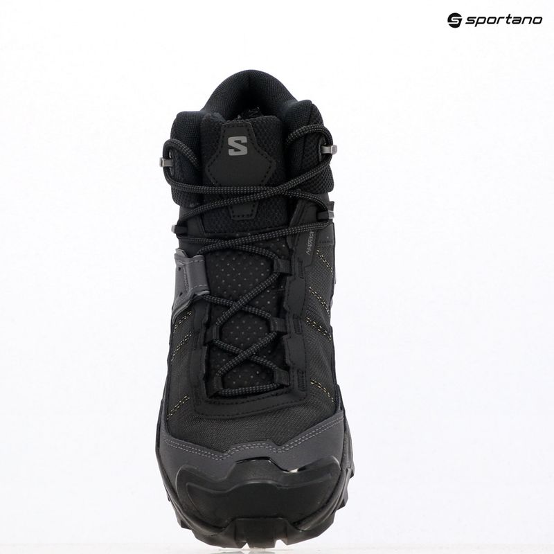 Мъжки обувки за трекинг Salomon X Ultra 5 MID Wide GTX black/asphalt/ castlerock 9