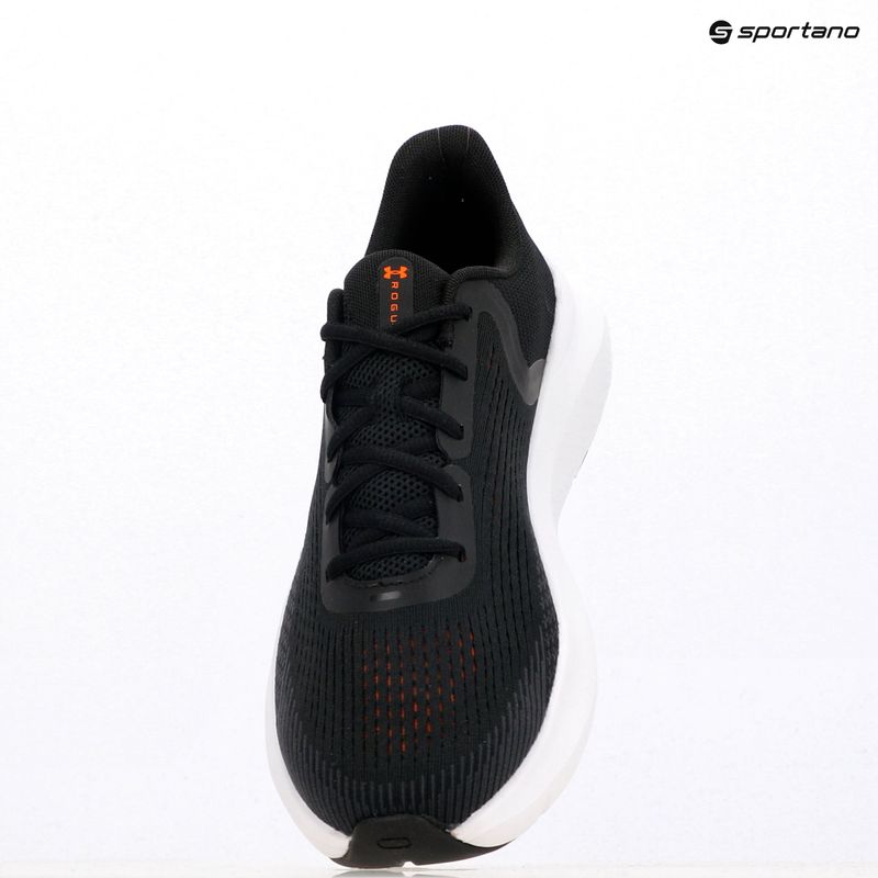 Мъжки обувки за бягане Under Armour Charged Rogue 5 black/black/blaze orange 11