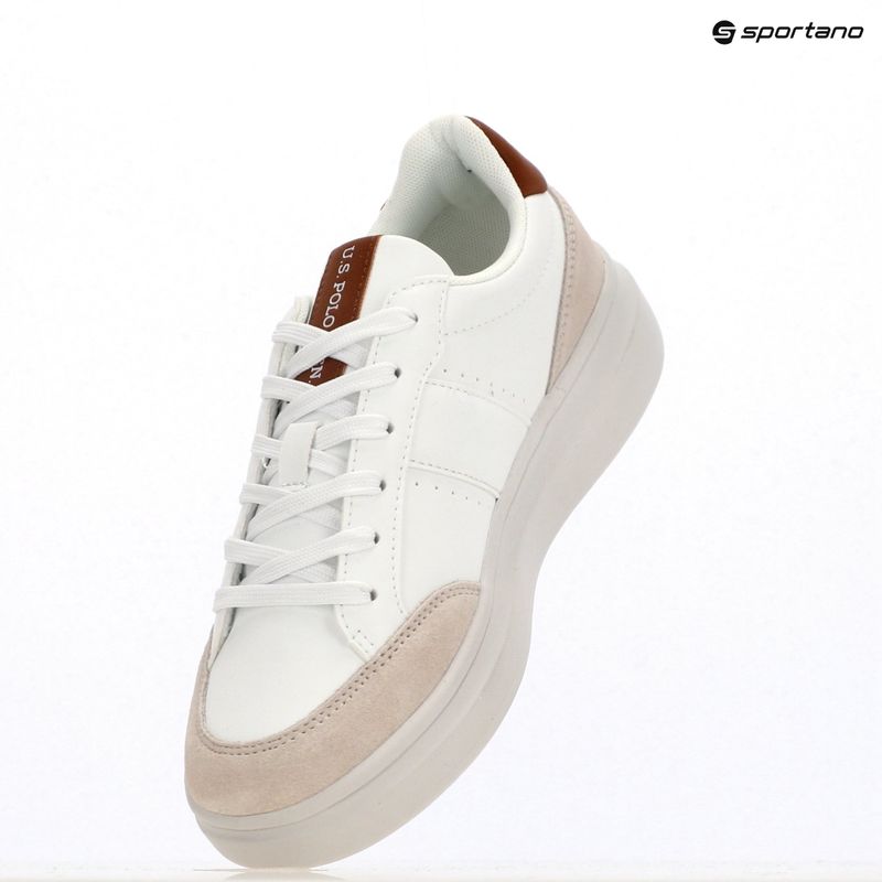 Мъжки обувки U.S. Polo Assn. CODY003B бяло/светло кафяво 9