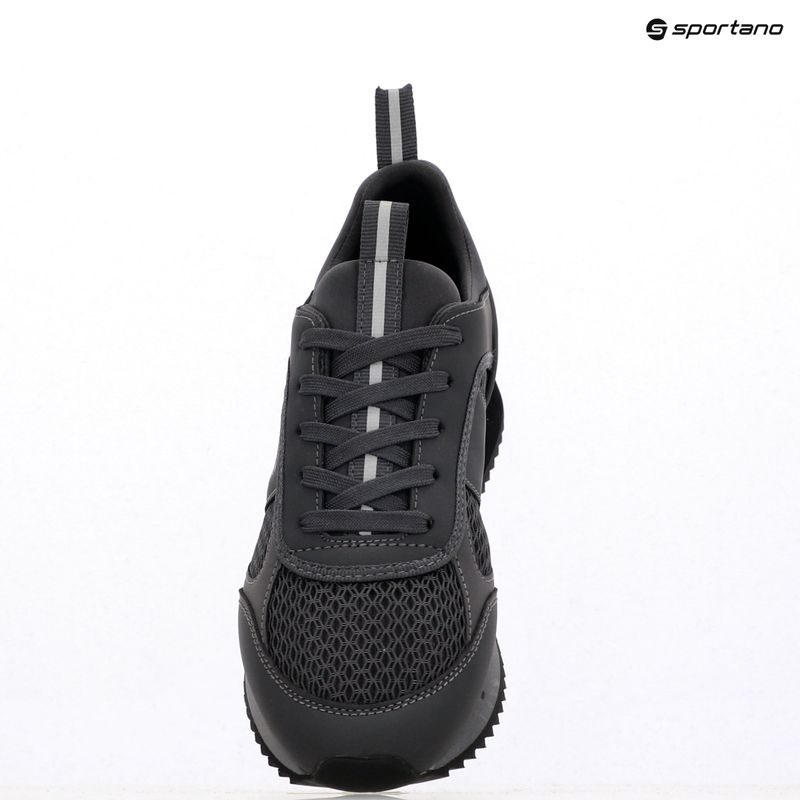 EA7 Emporio Armani Black & White Laces asphalt grey/silv.g7 обувки 12