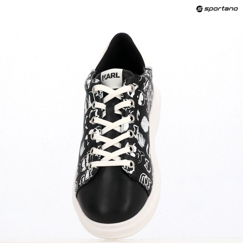 Дамски обувки KARL LAGERFELD Kapri Twin Nft Graffiti black/white кожа 15