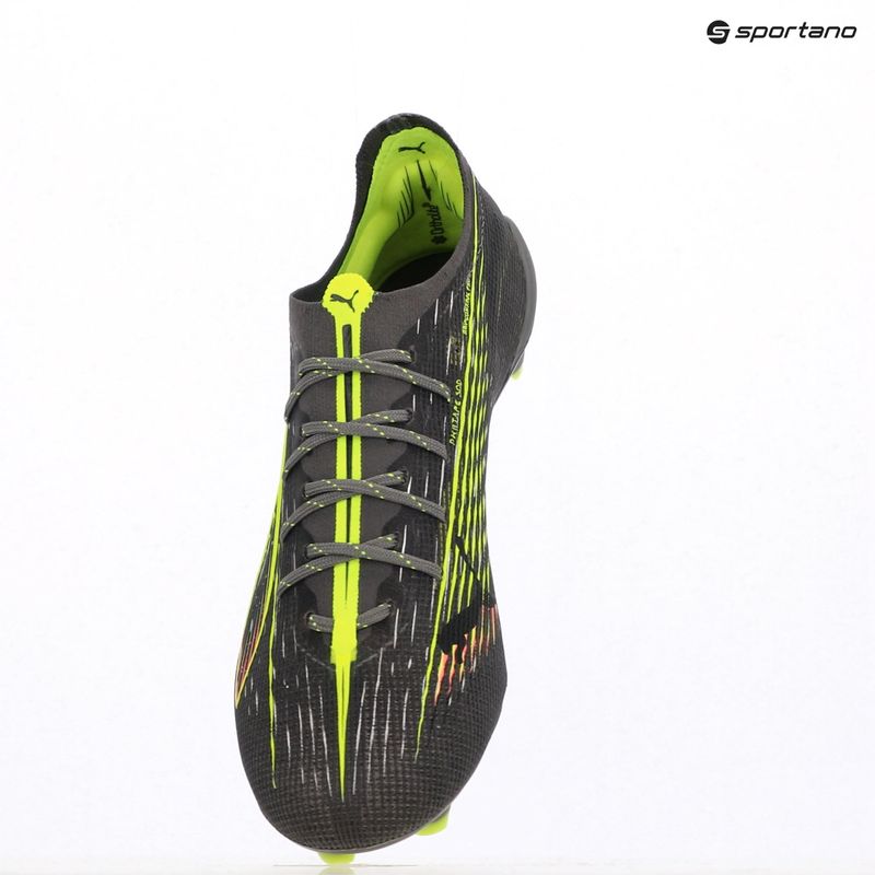 Мъжки футболни обувки PUMA Ultra 5 Ultimate FG matte aged silver/yellow alert/sun struck 9
