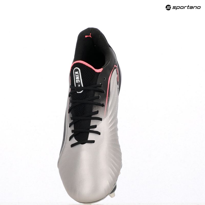 PUMA King Ultimate MxSG мъжки футболни обувки puma silver/puma black/sun struck/puma white 9