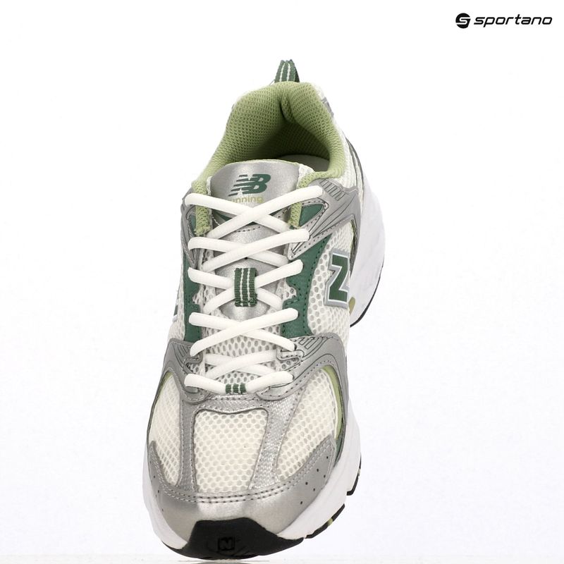 Обувки New Balance 530's silver metallic/mallard green 9