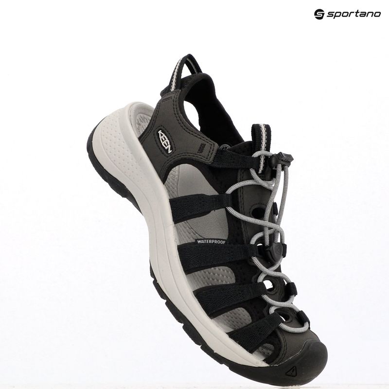 Дамски сандали KEEN Astoria West black/grey 12