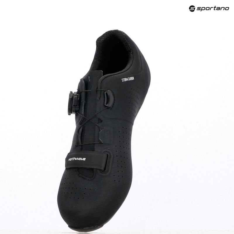 Мъжки шосейни обувки Northwave Storm Carbon black/white 9