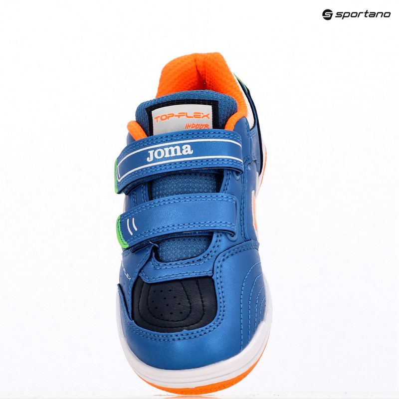 Детски футболни обувки Joma Top Flex Jr IN royal/blue 9