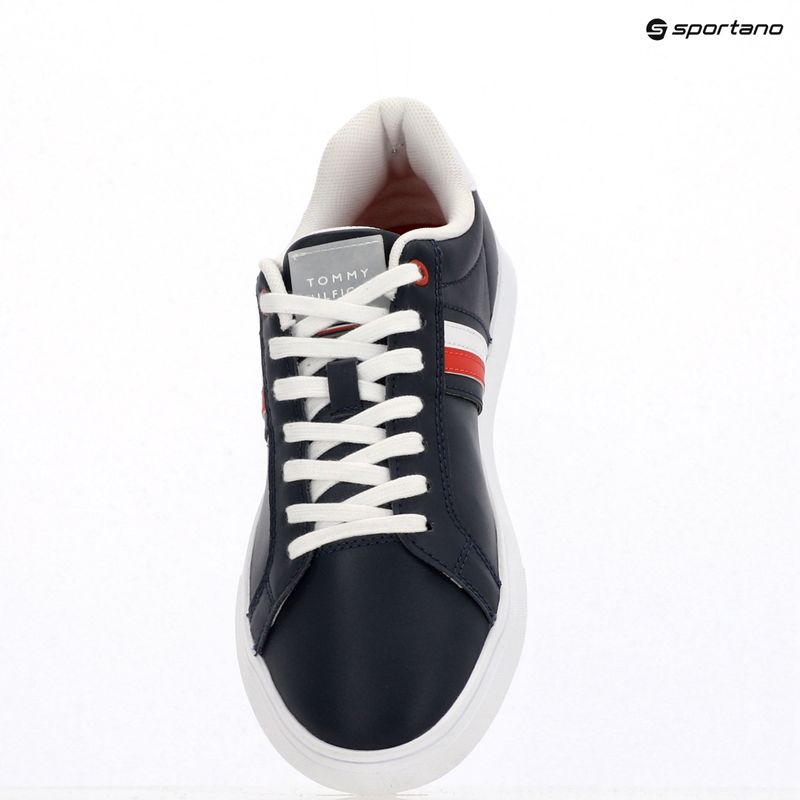 Tommy Hilfiger Essential Leather Cupsole desert sky мъжки обувки 9