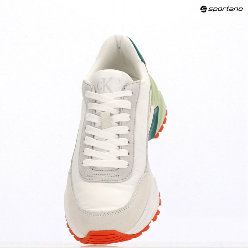 Calvin Klein дамски обувки YW0YW01852 Hike Runner Mg Nylon Mix bright white/oyster mushwroom 9