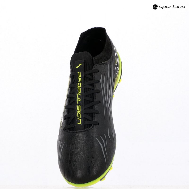 Мъжки футболни обувки Joma Propulsion Top FG black/yellow 11