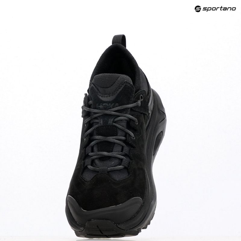 Мъжки туристически обувки HOKA Kaha 3 Low GTX black/black 18