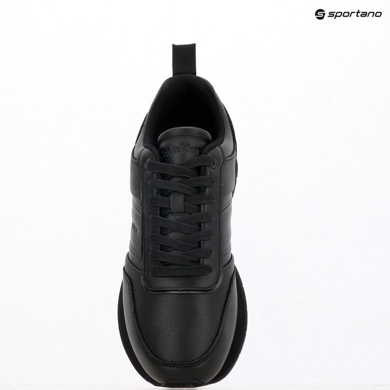 Calvin Klein мъжки обувки HM0HM01897 Low Prof Runn Laceup Tape Triple Black 9