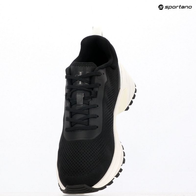 Calvin Klein мъжки обувки YM0YM01284 Hike Runner Tech Knit Black/Bright White 9