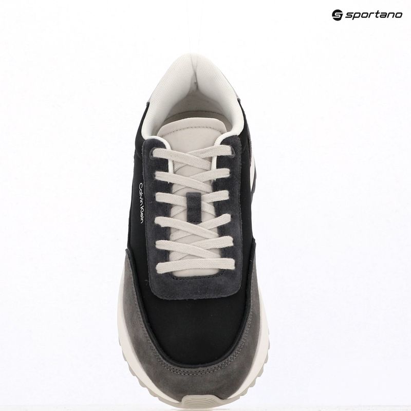 Calvin Klein мъжки обувки HM0HM01714 Low Top Lace Up Repreve Mix Formal Gray/Eggshell/Creamy White 9
