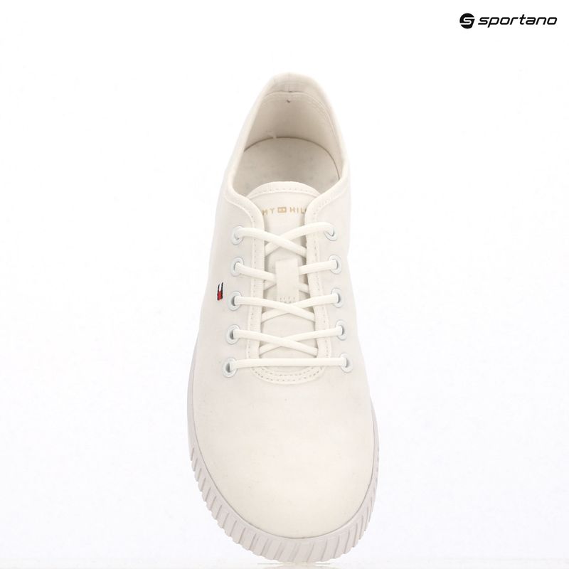 Tommy Hilfiger дамски маратонки Canvas Lace Up white 9