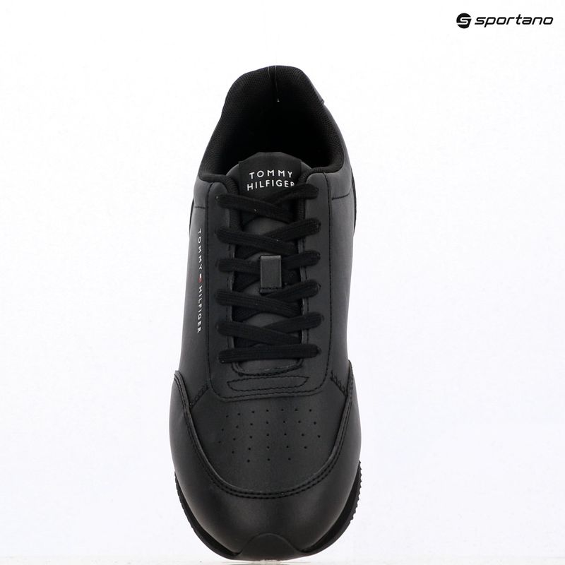 Мъжки обувки Tommy Hilfiger Lo Runner Pu Mix black 9