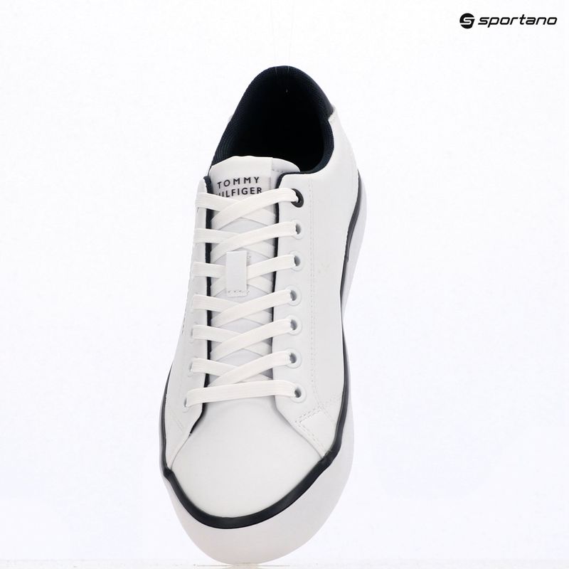 Tommy Hilfiger мъжки маратонки Th Hi Vulc Core Low Leather Ess white 9