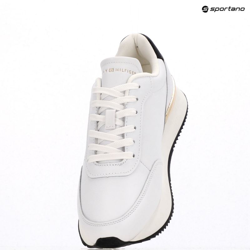 Tommy Hilfiger дамски обувки Chic Fashion Runner white/black 9