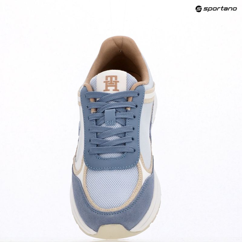 Tommy Hilfiger Ежедневни дамски обувки Мода Runner Mix breezy blue/brisk blue 9