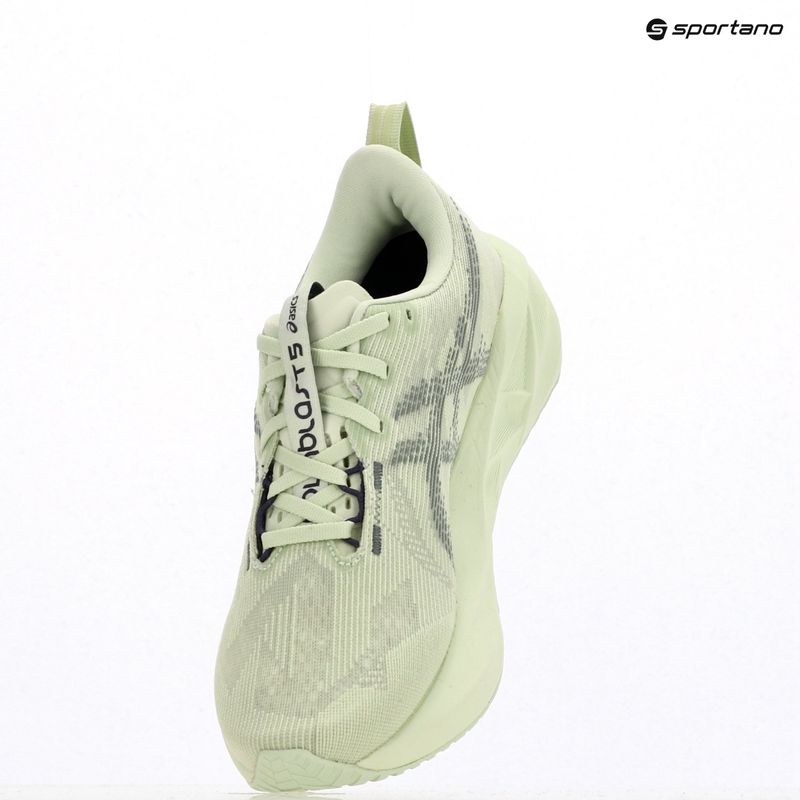 ASICS Novablast 5 дамски обувки за бягане whisper green/monument blue 17