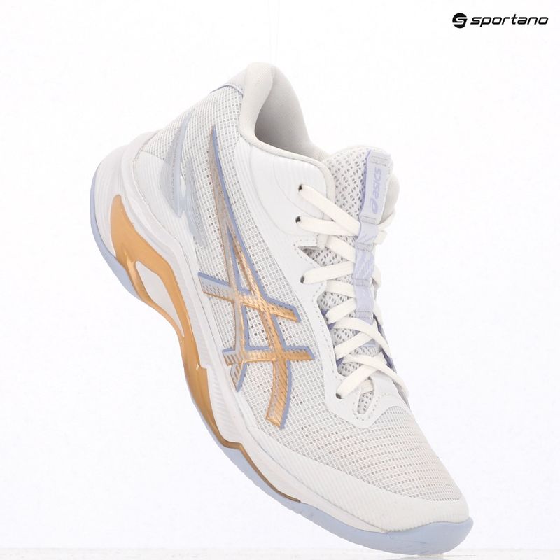 Дамски волейболни обувки ASICS Netburner Ballistic FF 4 white/champagne 9