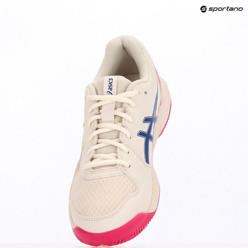Дамски обувки за тенис Asics Gel-Dedicate 8 Clay W cream/dark cobalt 9
