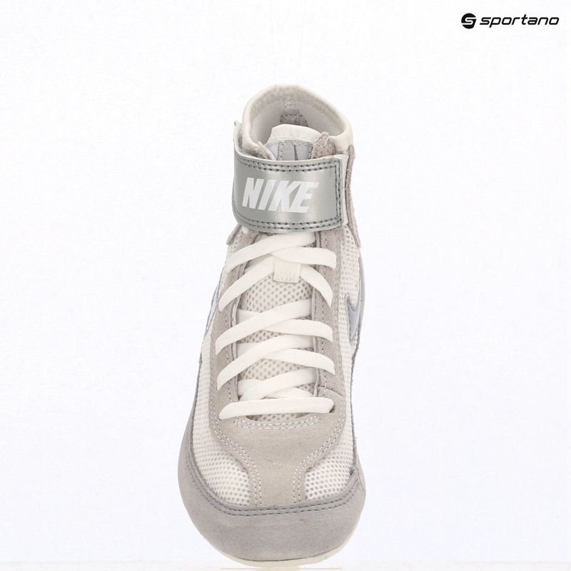 Детски боксьорски обувки Nike Speedsweep VII white/metallic silver 9