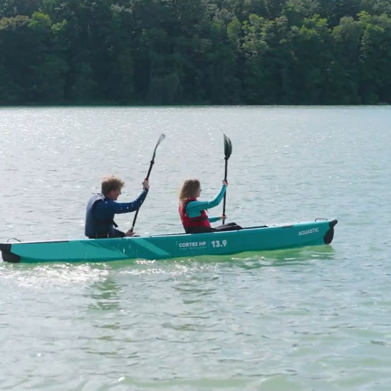 AQUASTIC Monroy 14'0" 427 cm син каяк/SUP хибрид 26