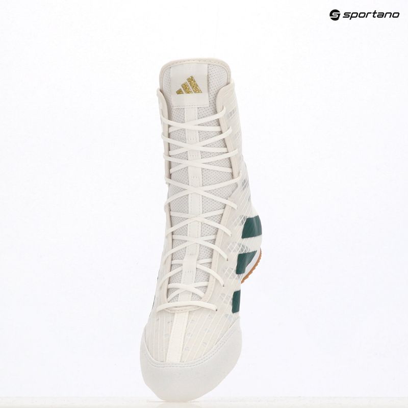 боксови обувки adidas Box Hog 4 cloud white/collegiate green/core black 19