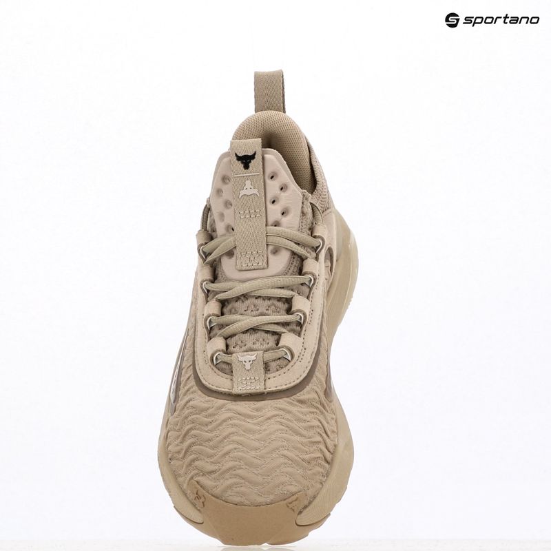 Under Armour Project Rock 7 city khaki/city khaki/city khaki дамски обувки за тренировка 9