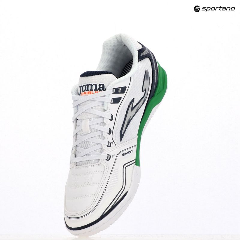 Мъжки футболни обувки Joma Dribling IN white 11
