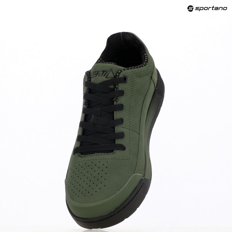 Мъжки обувки за колоездене Leatt 2.0 Flat spinach platform 9