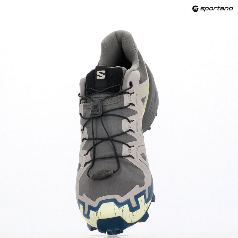 Мъжки обувки за бягане Salomon Speedcross 6 castlerock/lime cream/poseidon 12