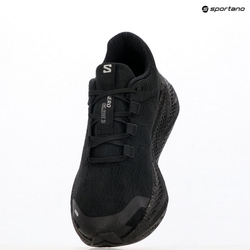 Мъжки обувки за бягане Salomon Aero Glide 3 black/black/ftw silver 9