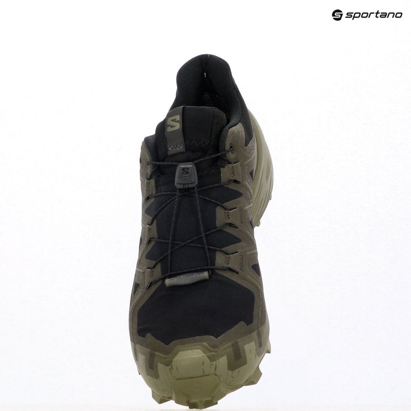Мъжки обувки за бягане Salomon Speedcross 6 GTX black/peat/deep lichen green 18