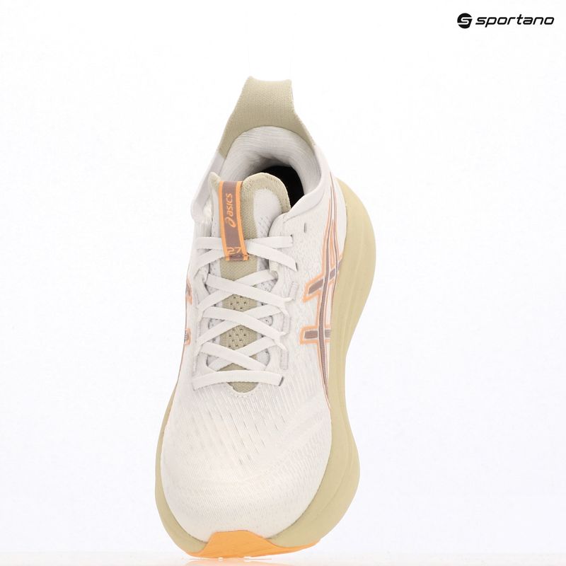 ASICS Gel-Nimbus 27 мъжки обувки за бягане бяло/зелено 17