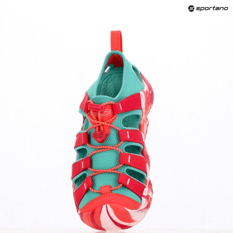 Детски сандали KEEN Hyperport H2 малина/басейн синьо 9