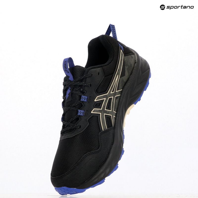 ASICS Gel-Venture 10 Водоустойчиви мъжки обувки за бягане черен/кафяв камък 9