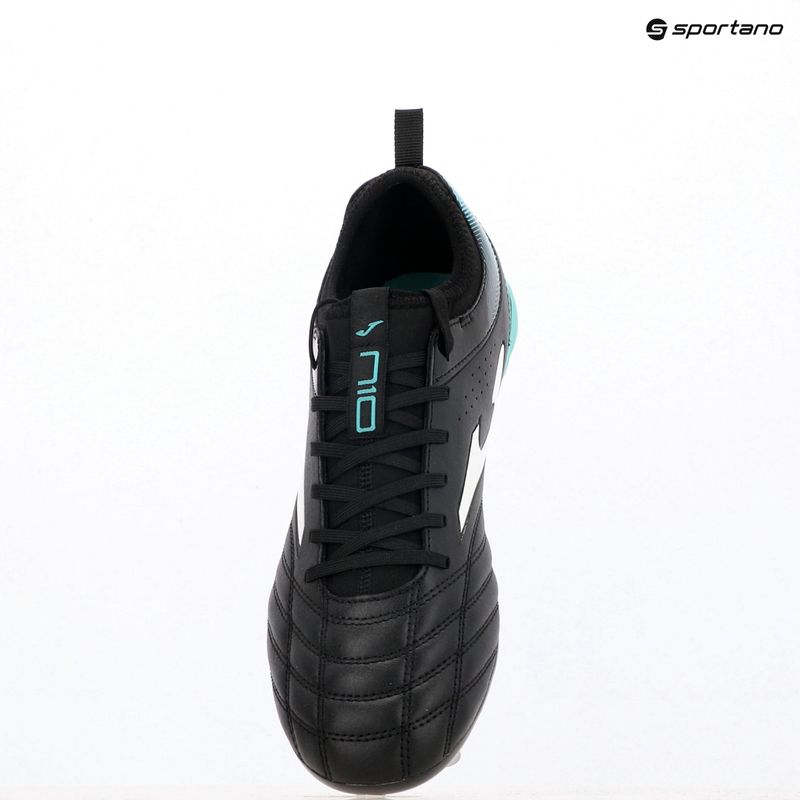Мъжки футболни обувки Joma Numero-10 FG black/turquoise 11